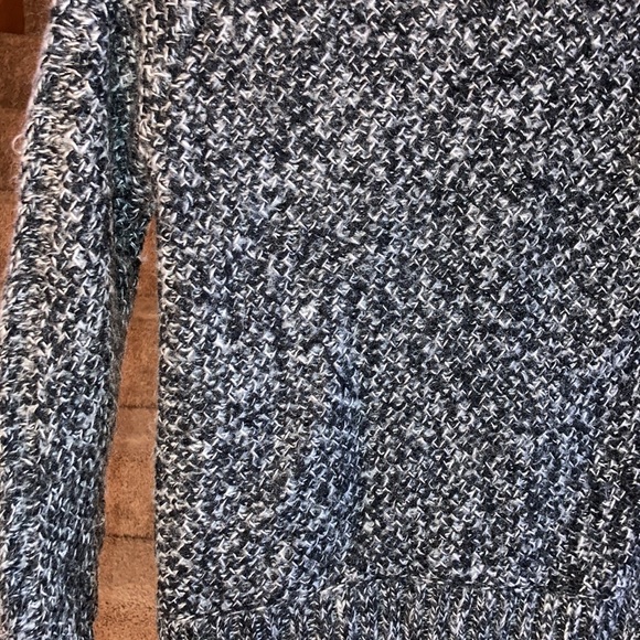 Gap Kids black and white knit cardigan sweater size large - Picture 13 of 16